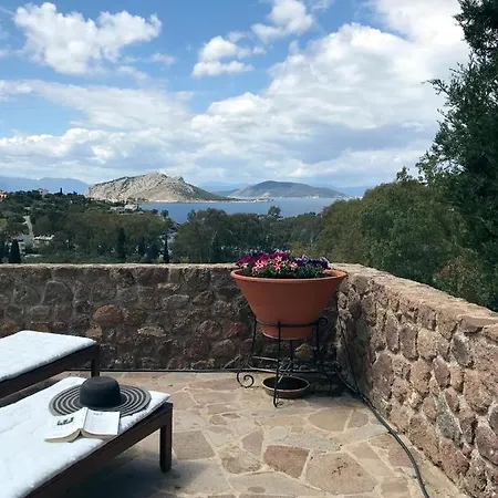 Serenity Villa Aegina Fantastic View Near The Beach Dış mekan fotoğraf