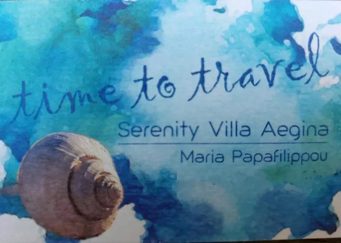 Serenity Villa Aegina Fantastic View Near The Beach